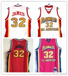 Cheap 32 McDonald ALL AMERICAN high quality basketball jerseys Customise player name and number of any size Men039s Jerseys4713939