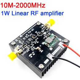 Radio 10Mhz2000Mhz 1W Linear RF Power Amplifier HF FM VHF UHF FM Transmitter FOR Ham Radio AMP