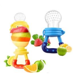 baby Food Nipple Feeder Silicone soother bottle Fruits Feeding Supplies Soother Nipples Feeding Tool kids nipple try to bit eat