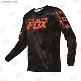 Cycling Shirts Tops ORBEA racing Jersey Enduro Motocross Jersey Maillot Hombre Moto MX Downhill Jersey Off Road Mountain Cycling Jersey Spexcel Y240410