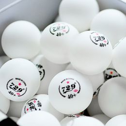 729 Friendship Plastic 40+ Table Tennis Balls New Material 1-Star Seam Poly Ping Pong Balls Wholesales 100 Balls Tenis De Mesa