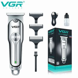 Trimmers VGR Hair Cutting Machine Electric Hair Clipper Professional Haircut Machine Mini Barber Rechargeable Hair Trimmer for Men V071