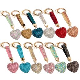 Бриллиантовый автомобиль Love Car Carechain Travel Bag Bag Care Car Key Chain Bag Accessories