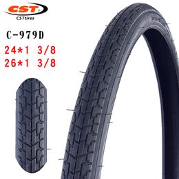 CST mountain bike Tyres C979D 24 26 inches 24*1 3/8 26*1 3/8 Bicycle parts Antiskid and wear resistant bicycle Tyre