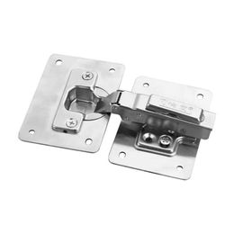 1Pcs Hinge Repair Plate Fixing Plate For Cabinet Door Hinge Repair Plate Installer Home Cabinet Side Panel Damage Repair