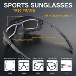 X-TIGER Cycling Sunglasses Polarized UV400 Bicycle Eyewear New Original Dual-purpose Design Frame Sports Fishing Cycling Glasses