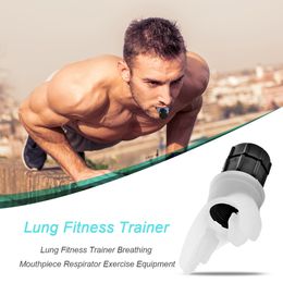 Lung Face Mouthpiece Respirator Breathing Exercise Device Respiratory Muscle Trainer Breathing Trainer Easy to Clean