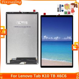 Panels For Lenovo Tab K10 TB X6C6 TBX6C6F TBX6C6X LCD Display Touch Digitizer Screen Replacement Parts 100% Tested