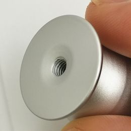 Dia. 16mm/18mm/20mm/22mm Single hole sand silver Colour space Aluminium Kitchen Furniture bedroom drawer knob pulls