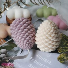 Large Christmas Tree Candle Mold Pine Cone Mould Candle Making Kit Soap Molds for Soap making Christmas Gift Home Decoration