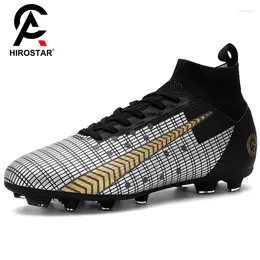 American Football Shoes Soccer For Men Long Spikes Ultralight Sneaker Sports Society Fast Futsal Turf Boots