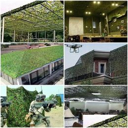 Tents And Shelters Ers Cam Car Nets Outdoor Bar Netting Decoration Hunting Shelter Training Army Military Camouflage E Shade Drop Deli Dhadn