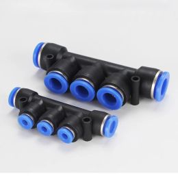 Pneumatic Quick fitting PKG Type Coupling Gas Pipe Plastic Connector 4 6 8 10 12mm Reduced diameter pneumatic tube