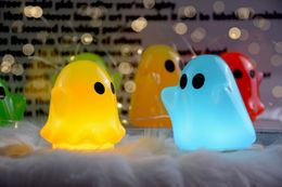 DIY 3D Epoxy Resin Halloween Lamp Cute Decorative Silicone Mould Light Moulds