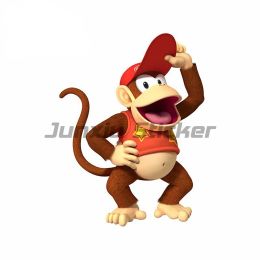 Orangutan Monkey Arcade Donkey Kong Cask Wall Car Sticker Refrigerator Bumper Decal Tuning Suitcase Vinyl Car Wrap