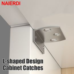 NAIERDI 1/2/4/8 Pack Magnetic Cabinet Catches,Ultra Thin Cabinet Door Magnets Catch,Strong Powerful for Cupboard Magnetic Latch