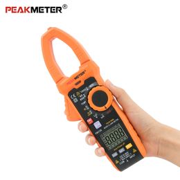 PEAKMETER AC/DC 1000A PM2128/PM2128S 6000 Counts Clamp Multimeter Digital Current Voltage Resistance Metre Measuring Tool 600V