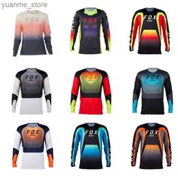 Cycling Shirts Tops 2024 Mountain Bike Sleeves Cycling Jersey Downhill Shirt Camiseta Motocoss T-shirt Mx Mountain Bike Clothing Ranger TV Jersey Y240410