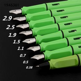 High quality 776 Green Various sizes calligraphy Nib Fountain Pen School student stationery Supplies ink pens