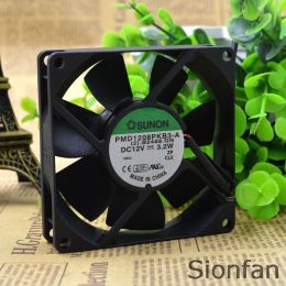 Pads For SUNON built 8cm 8020 12V 3.2W PMD1208PKB3A power supply chassis silent cooling fan Test Working