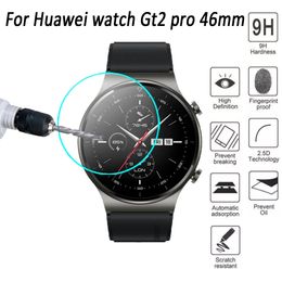 2/3/5 Pcs Screen Protector Tempered Glass For Huawei Watch GT2 Pro Protective Film Anti-Scratch Clear HD 2.5D 9H Premium films