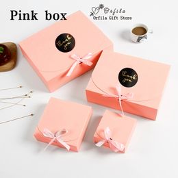 5/10pcs Black Gift Box Small Gifts Packaging Box Blank Kraft Paper Box Party Supplies Wedding Favors Birthday Candy Chocolate