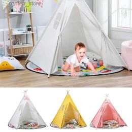 Toy Tents Toys House Toddler Tent Portable Tipi Infantil House Tent For Kid Play House Reading Nook Kids Camping Tent Indoor Outdoor L410