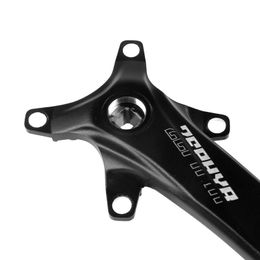 PROWHEEL Crankset Mtb Bicycle Square Tip Crank 104bcd Candle Pe 2 Crowns Mountain Bike Square Connecting Rods 32/34/36/38/40/42T