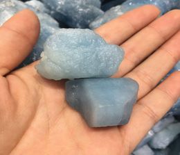 Natural raw Aquamarine quartz crystal rough stone rock gemstone healing natural stones and minerals for Jewellery making3312215