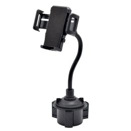 Bras Universal 360 Degree Car Phone Mount Adjustable Gooseneck Cup Holder Stand Auto Clip Cradle for Cell Phone Iphone Gps