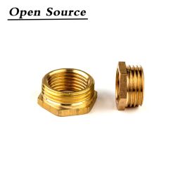 Brass Hose Fitting Hex Reducer Bushing M/F 1/8" 1/4" 3/8" 1/2" 3/4" 1" BSP Male to Female change Coupler Connector Adapter