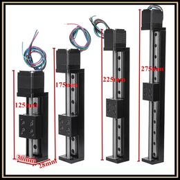 Linear Guides Rail Slide Linear Stage Table 50mm~200mm Pitch 1-12mm,28MM NEMA11 Stepper Motor Driver Kits Module Linear Rails