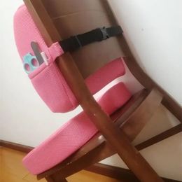 Office chair with buckle pillow with anti-slip particle pad anti-hemorrhoids car seat backrest pillow pregnant woman lumbar pad