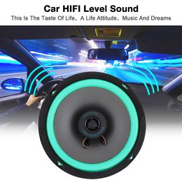 1pc / 2pcs 6.5 Inch 12V 160W Durable Car HiFi Coaxial Speaker Vehicle Door Auto Audio Music Stereo Full Range Frequency Speakers