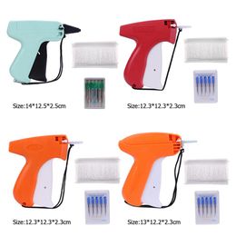 Clothes Garment Price Label Tagging Gun 5 Needles 1000 Barbs Labeller Machine Plastic Sticker Sewing Tools