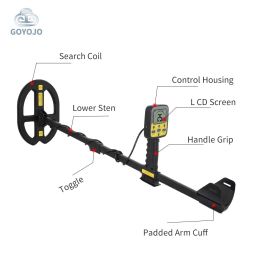 2023 New Style DT-3 Upgraded Professional Underground Metal Detector with Waterproof Search Coil for Treasure Hunter and Gold
