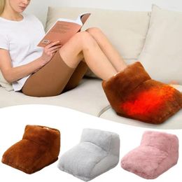 Carpets Electric Heater Foot Warmer USB Charging Fleece Couple Warm Cover Full Wrap Feet Heating Pads For Home Bedroom Sleeping