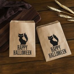 Happy Halloween Paper Bags Treat Bags Candy Bag Christmas Wedding Birthday Party New Year Favours Supplies Gift Bags