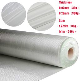 1pcs 1.27x1m 1x1m thin glass Fibre cloth reinforced glass Fibre cloth plain weave, reinforced fabric tool DIY material