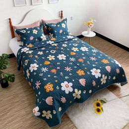 New Hot Summer Washed Quilt Air-conditioning Comforter Soft Breathable Blanket Thin Quilted Bedspread Bed Cover Home Textiles