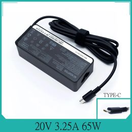 Adapter 20V 3.25A 65W USB TypeC ACLaptop Power Adapter Charger For Lenovo Thinkpad X1 Carbon Yoga X270 X280 T580 P51 P52s E480 E470 S2