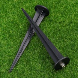 Stakes Ground Lights Spikes Light Solar Lawn Lamp Garden Spike Landscapereplacement Lamps Outdoor Torch Led Plug Alloymini
