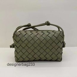 Loop Bag Camera One Lady Purse Designer 2024 Bags Leather Woven Loop Cassette Candy Colour Mini Botteega Shoulder Diagonal Bvbag Cross Small Square 7VQG