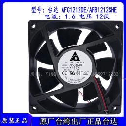 Cooling Original AFC1212DE 12038 12V 1.6A 12CM violent air volume temperature control pwm fan