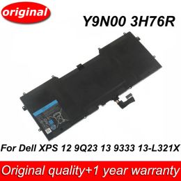 Batteries New Laptop Battery Y9N00 7.4V 47Wh For Dell XPS 12L221X 12 9Q23 9Q33 13L321X L322X 13 9333 Series C4K9V 3H76R PKH18