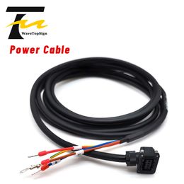 wavetopsign Low Power Servo Motor Power Cable Encoder Cable MR-PWS1CBL5M-A1-L for Mitsubishi J3 J4 JE 100W 400W 750W