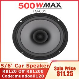 1pc 5/6 Inch 500W Car HiFi Coaxial Speaker Vehicle Door Auto Audio Music Stereo Full Range Frequency Speakers For Cars SUV