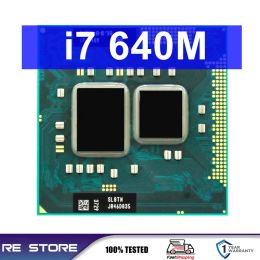 RAMs Core i7 640M 2.8GHz 2Core 4M Laptop Processeur Socket G1 / rPGA988A notebook CPU SLBTN