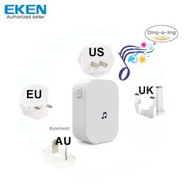 Accessories EKEN Video Doorbell Chime for EKEN V5 V6 V7 Video Doorbell Real Time WiFi Night Vision App Control Security Camera WirelessChime