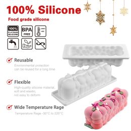 Silicone Baking Pan for Pastry Mousse Cake Moulds DIY Baking Form French Dessert Tray New Designers